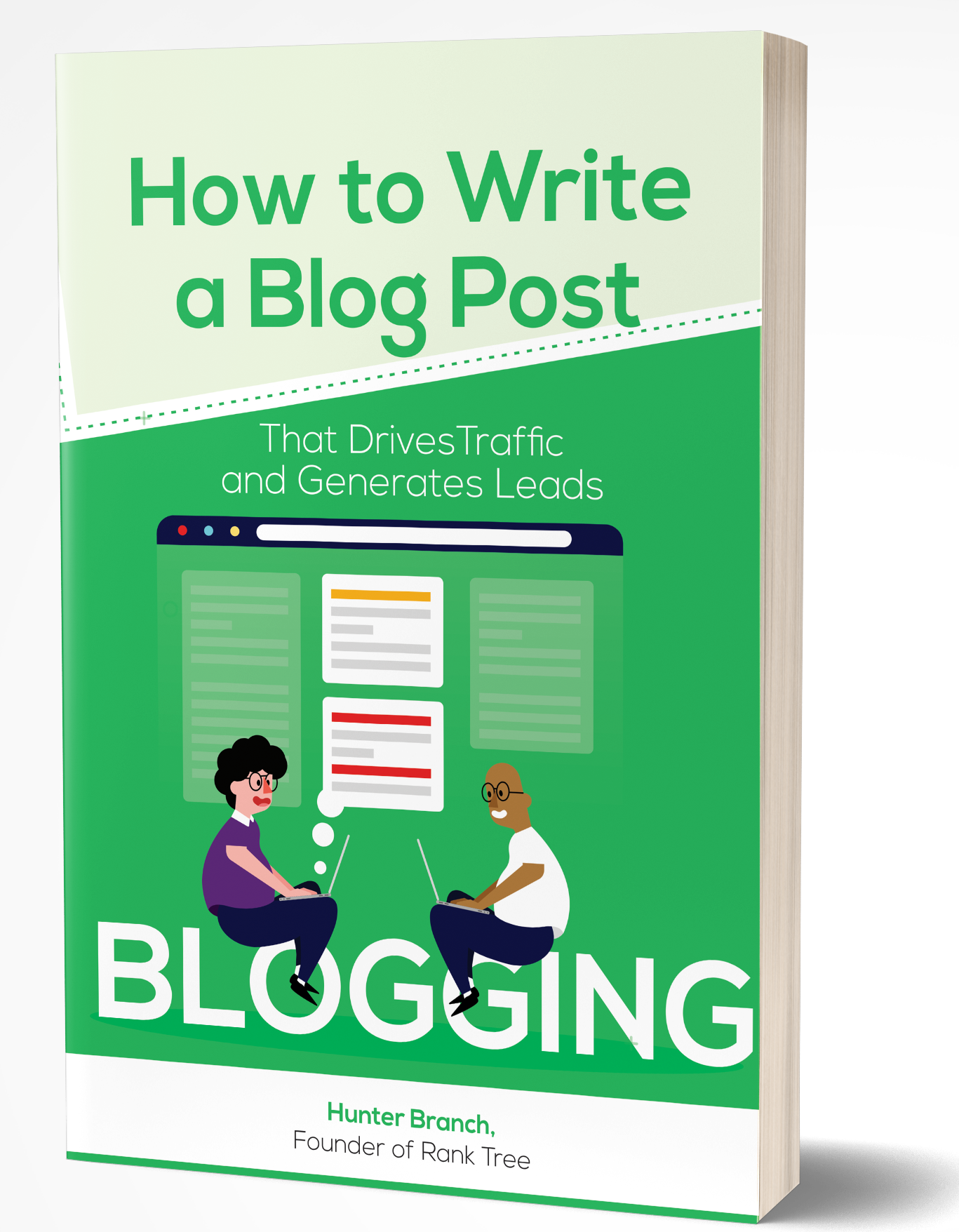 How to Write a Blog Post - 3D Cover